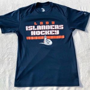 Lady Islanders Hockey Shirt Athletic by Badger